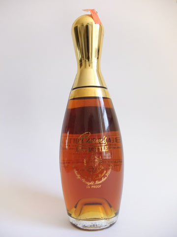 Beam's Pin Bottle, 6YO Kentucky Straight Bourbon Whisky - 1960s (43%, 70cl)