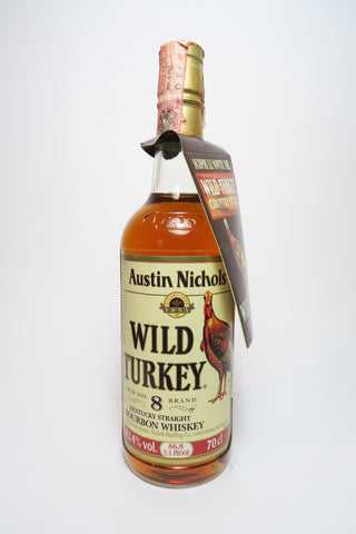 Austin Nichols Wild Turkey 8YO Kentucky Straight Bourbon Whiskey - 1990s (43.4%, 70cl)