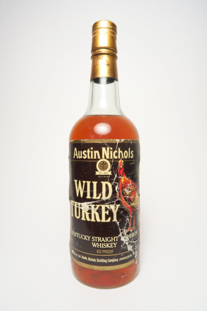 Austin Nichols Wild Turkey Kentucky Straight Bourbon Whiskey - Bottled 1989 (40%, 75cl)