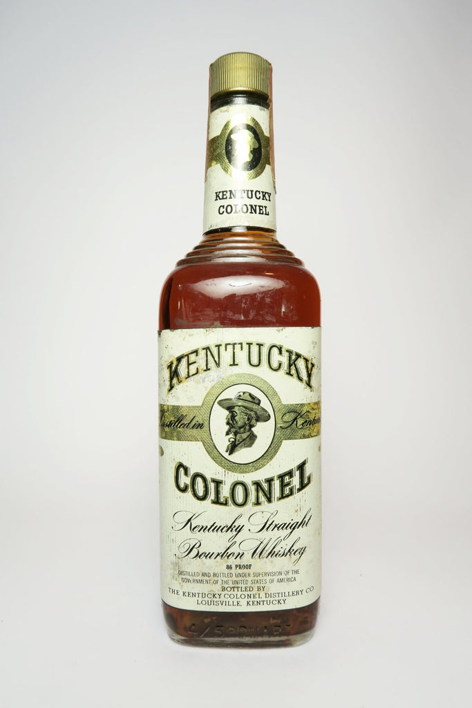 Kentucky Colonel 4YO Kentucky Straight Bourbon Whiskey  - 	Distilled 1970 / Bottled 1974 (43%, 75cl)