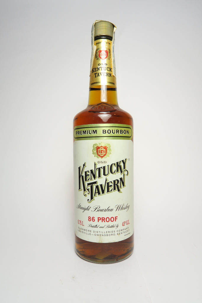 Kentucky Tavern Straight Bourbon Whiskey - 1970s (43%, 75cl)