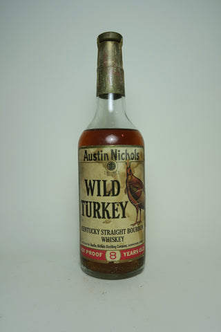 Austin Nichols' Wild Turkey 8YO Kentucky Straight Bourbon Whiskey - Distilled 1974 / Bottled 1982, (50.5%, 75cl)