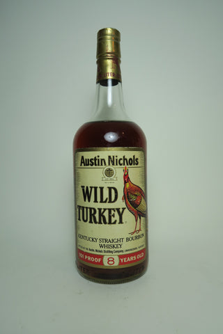 Austin Nichols Wild Turkey 8YO Kentucky Bourbon - Distilled 1979 / Bottled 1987 (50.5%, 100cl)