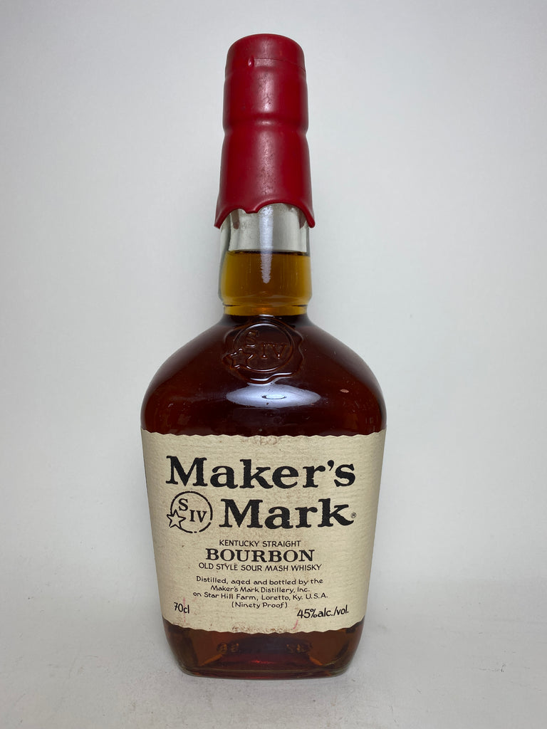 Maker's Mark Kentucky Straight Bourbon Whiskey - Bottled 1999 (45%, 70cl)