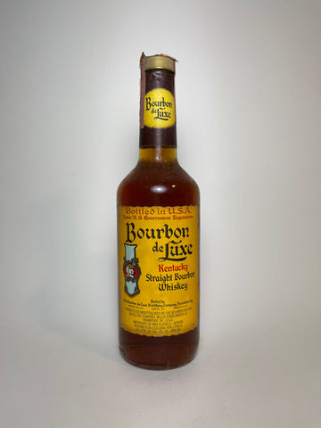 Bourbon de Luxe 4YO Kentucky Straight Bourbon Whiskey - Distilled 1980 / Bottled 1984 (40%, 75cl)