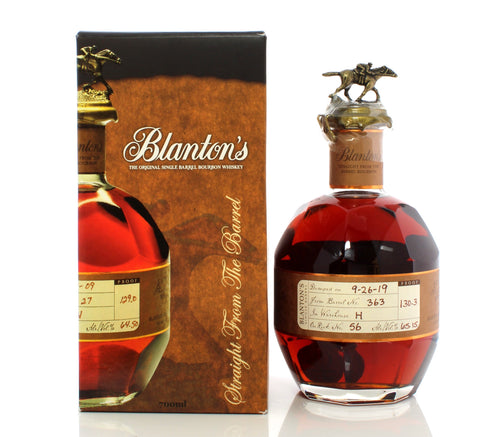 Blanton's Straight From The Barrel Single Barrel Kentucky Straight Bourbon Whiskey - Dumped 9-26-19 (65.15%, 70cl)