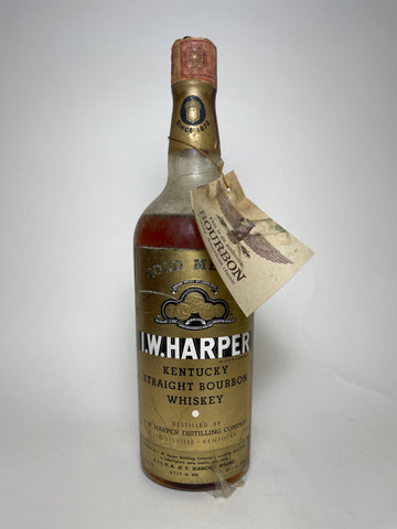 I.W. Harper Gold Medal Kentucky Straight Bourbon Whisky - Bottled 1956 (43%, 75.7cl)