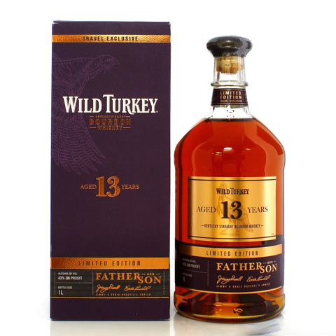 Austin Nichols' Wild Turkey Father & Son Limited Edition 13YO Kentucky Straight Bourbon Whisky - Current (43%, 100cl)