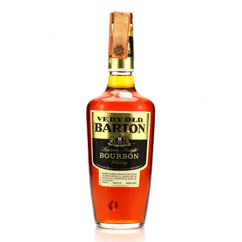 Very Old Barton 8YO Kentucky Straight Bourbon Whiskey - Distilled 1950s / Bottled pre-1964 (43%, 75cl)