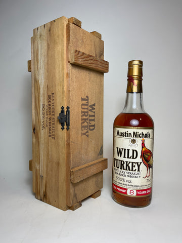 Austin Nichols' Wild Turkey 8YO Kentucky Straight Bourbon Whiskey - Distilled 1979 / Bottled 1987 (50.5%, 75cl)