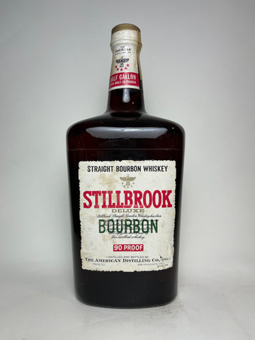 The American Distilling Company's Stillbrook 4YO American Deluxe Straight Bourbon Whiskey - Distilled 1968 / Bottled 1972 (45%, 190cl)