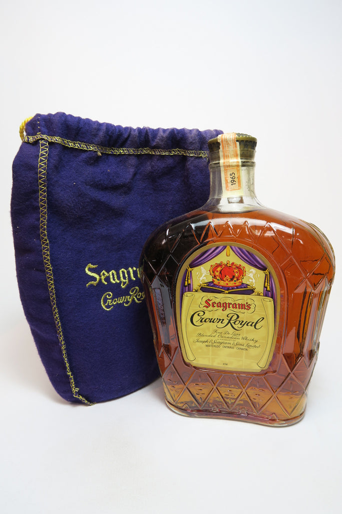 BUY] Crown Royal Fine De Luxe 1965 Canadian Whisky at