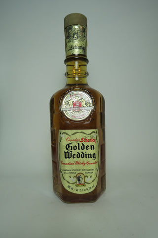 Schenley Golden Wedding Blended Canadian Whiskey - Distilled 1974 (40%, 71cl)