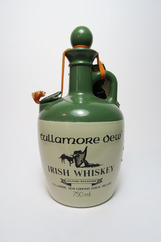 Tullamore Dew Blended Irish Whisky in Ceramic Flagon - 1980s (ABV Not given, 75cl)