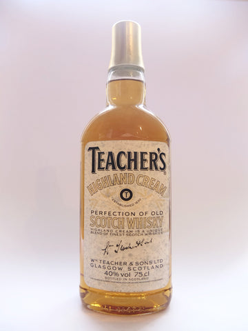 Teacher's Highland Cream Blended Scotch Whisky - 1980s	(43%, 75cl)