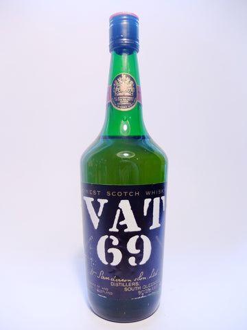 Sanderson's VAT 69 Finest Blended Scotch Whisky - 1960s (40%, 75.7cl)