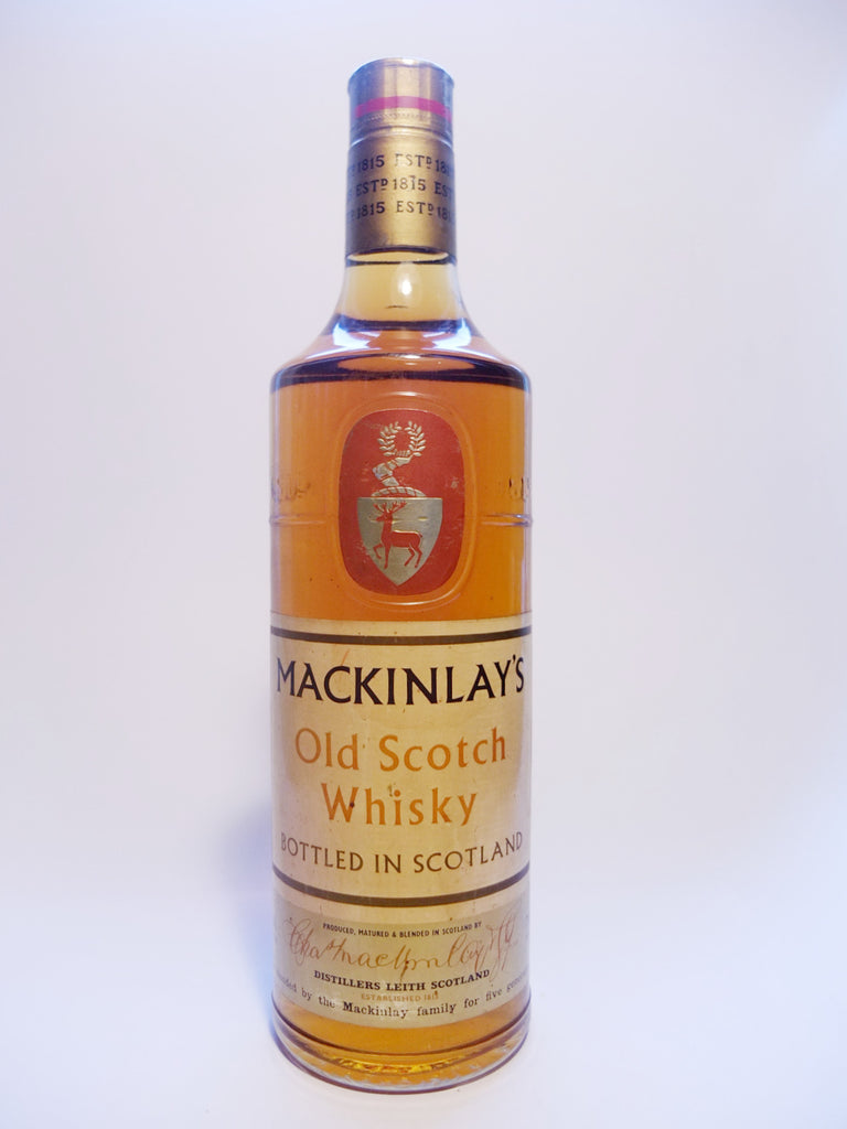 Mackinlay's Old Scotch Whisky - 1960s (40%, 75cl)