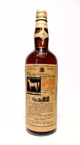 White Horse Blended Scotch Whisky - c. 1952 (43.4%, 75.7cl)