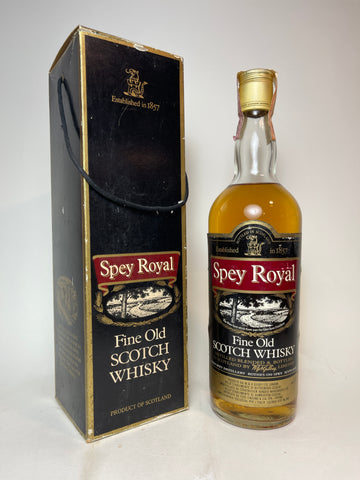 Gilbey's Spey Royal Fine Old Blended Scotch Whisky - 1970s (40%, 75cl)