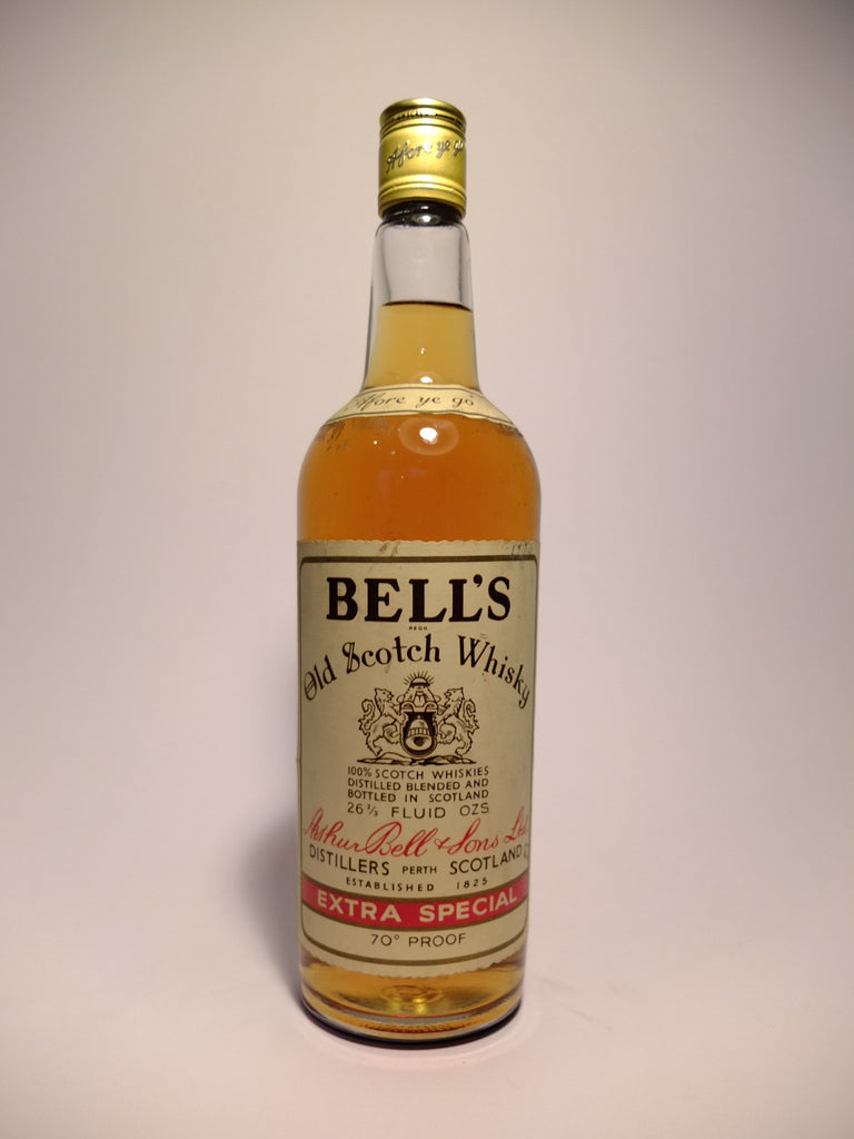 Bell's Old Scotch Whisky Extra Special - 1970s (40%, 75cl) – Old ...