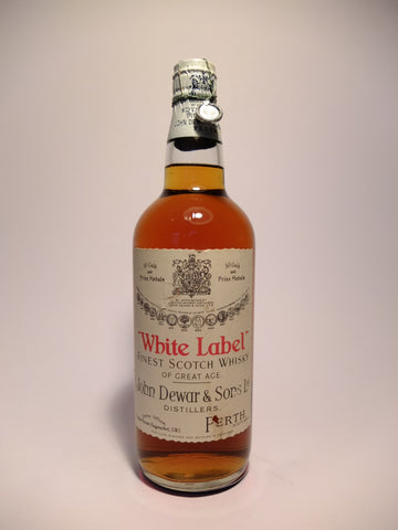 Dewar's White Label Finest Scotch Whisky - 1947-49 (43%, 75cl)