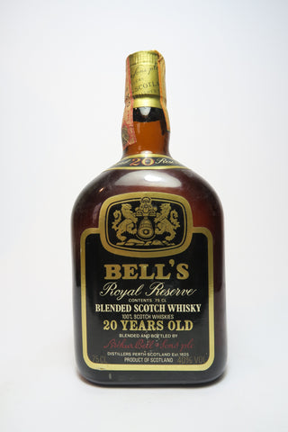 Bell's 20YO Royal Reserve Blended Scotch Whisky - 1970s (40%, 75cl)