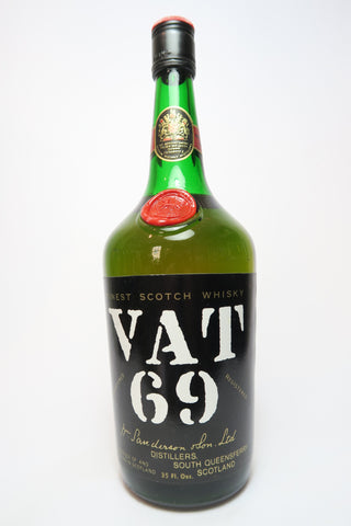 Sanderson's VAT 69 Finest Blended Scotch Whisky - 1970s (40%, 100cl)