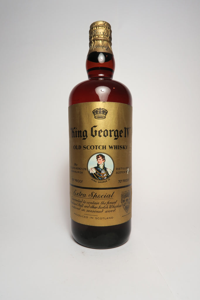 King George IV Blended Scotch Whisky - 1950s (40%, 75cl)