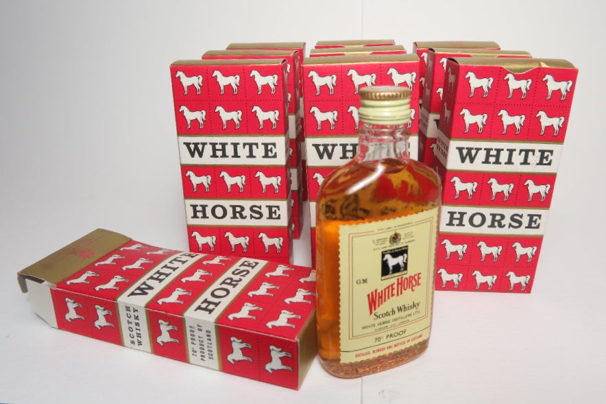 White Horse Blended Scotch Whisky - Late 1960s / Early 1970s (40%, 5cl)