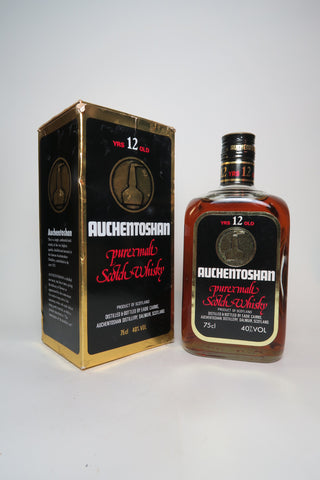 Auchentoshan 12YO Lowland Single Malt Scotch Whisky - 1980s (40%, 75cl)