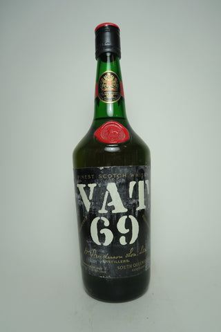 Sanderson's VAT 69 Finest Blended Scotch Whisky - c. 1967 (40%, 75cl)