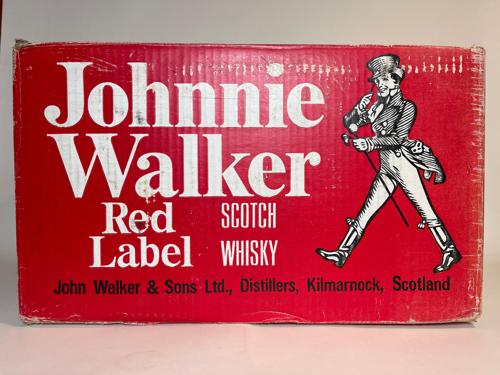 Johnnie Walker Red Label Old Scotch Whisky - 1970s (40%, 24 x 37.5cl)