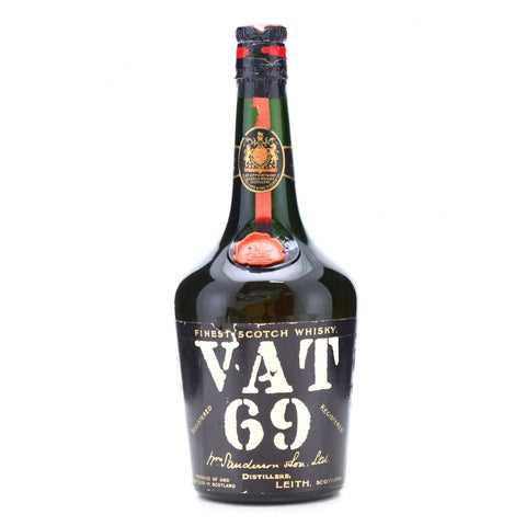 Sanderson's VAT 69 Finest Blended Scotch Whisky - 1950s (40%, 75cl)