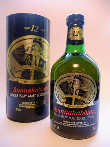 Bunnahabhain 12 Year Old Single Islay Malt Scotch Whisky - 1990s (40%, 70cl)