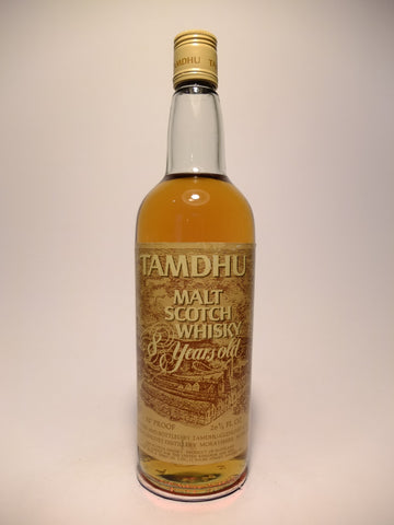 Tamdhu 8 Year Old Malt Scotch Whisky - 1970s (40%, 75.7cl)