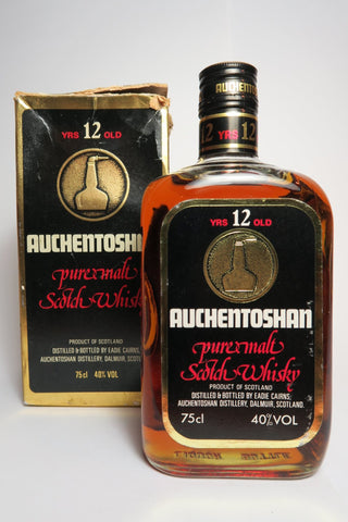 Auchentoshan 12YO Lowland Single Malt Scotch Whisky - 1970s (40%, 75cl)