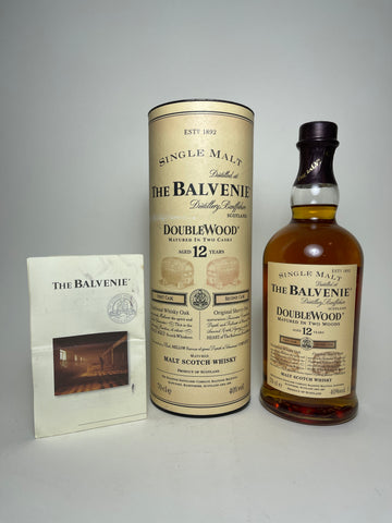 The Balvenie DoubleWood 12YO Speyside Single Malt Scotch Whisky - post-2006 (40%, 70cl)