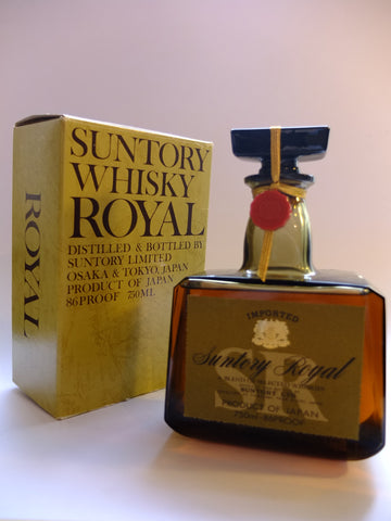 Suntory Royal Blended Japanese Whisky - 1970s (43%, 75cl)