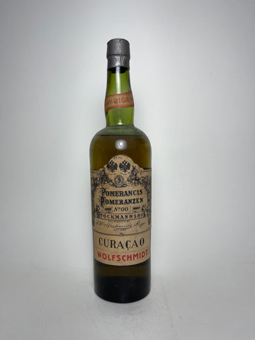 Wolfschmidt Curaçao - 1940s (ABV Not Stated, 50cl)