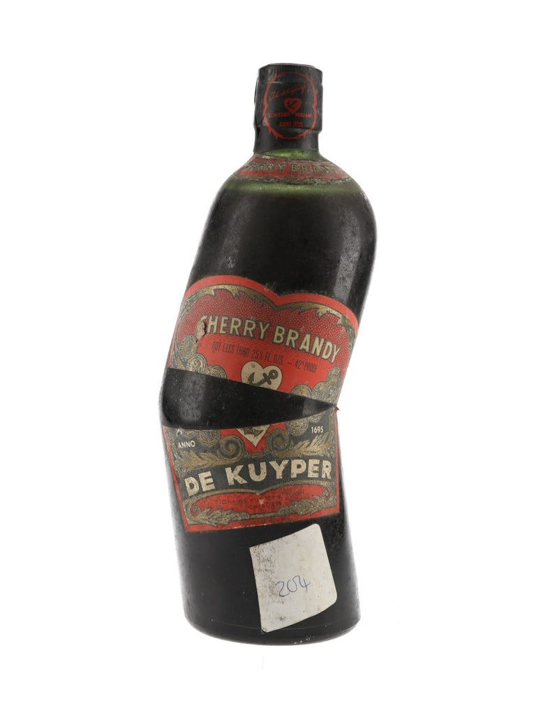 De Kuyper Cherry Brandy - Spirits Old Company (24%, – 1960s 72.4cl)