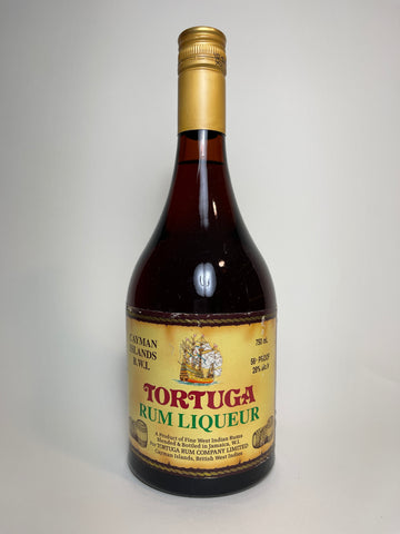 Tortuga West Indian Rum Liqueur - 1980s (28%, 75cl)