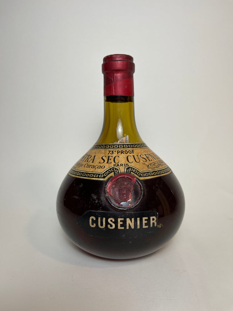 Cusenier Extra Dry Orange Curaçao - 1930s (41.7%, 75cl)