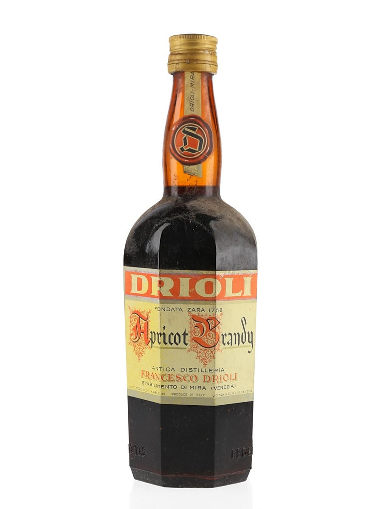 Francesco Drioli Apricot Brandy - pre-1964 (34%, 75cl)