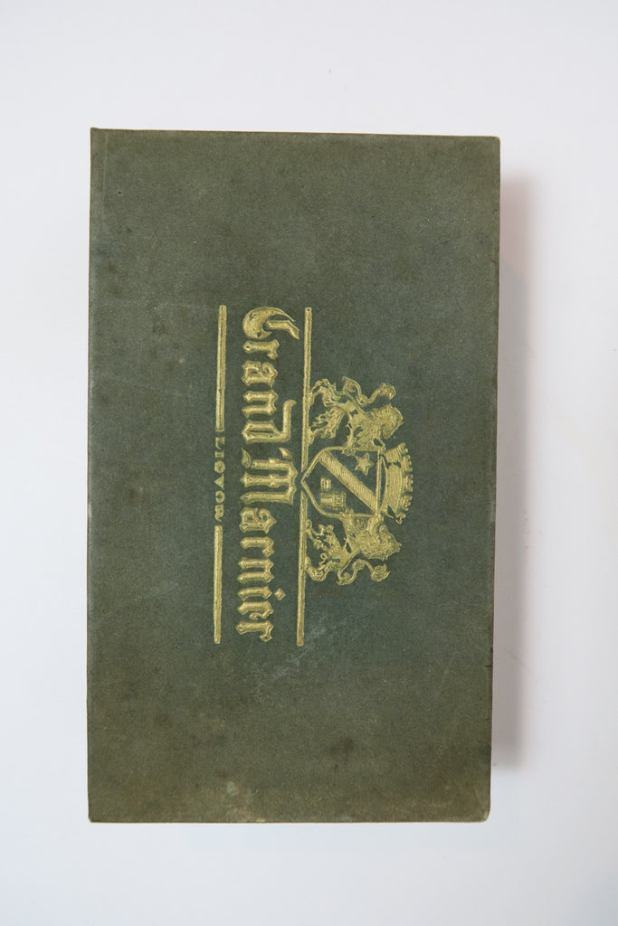 Grand Marnier Boxed Miniature Set containing 5 bottles: 1 x Chateau de Bourg, 2 x Grand Marnier Cordon Rouge, 1 x Cherry Cognac, 1 x Grand Marnier Fine Champagne VSOP Cognac - 1950s (Various ABV, Approx 3cl each)