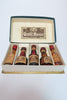 Grand Marnier Boxed Miniature Set containing 5 bottles: 1 x Chateau de Bourg, 2 x Grand Marnier Cordon Rouge, 1 x Cherry Cognac, 1 x Grand Marnier Fine Champagne VSOP Cognac - 1950s (Various ABV, Approx 3cl each)