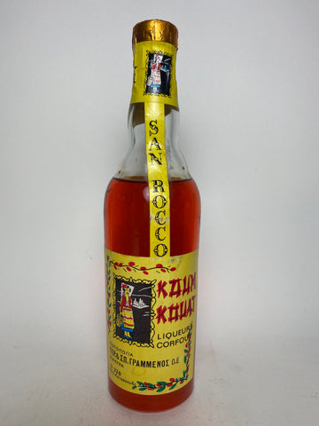 San Rocco Koum Kouat Corfus Liqueur - 1960s (ABV Not Stated, 32cl)