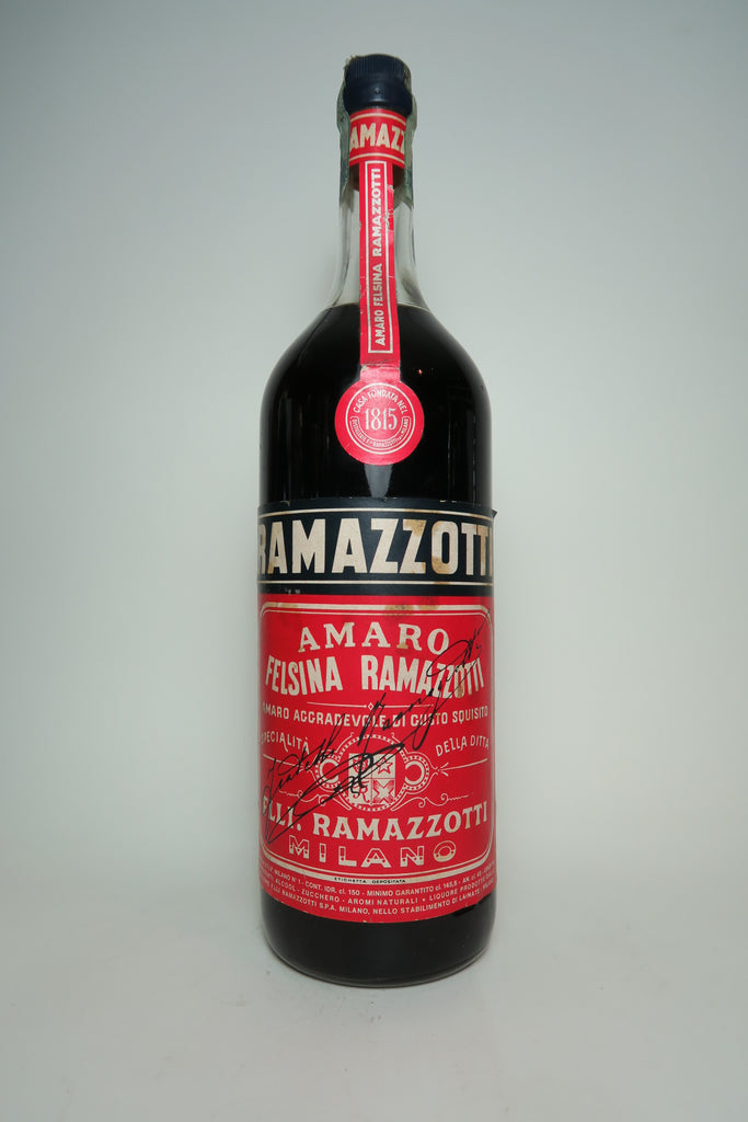 Ramazzotti Felsina Amaro - 1960s (30%, 150cl)