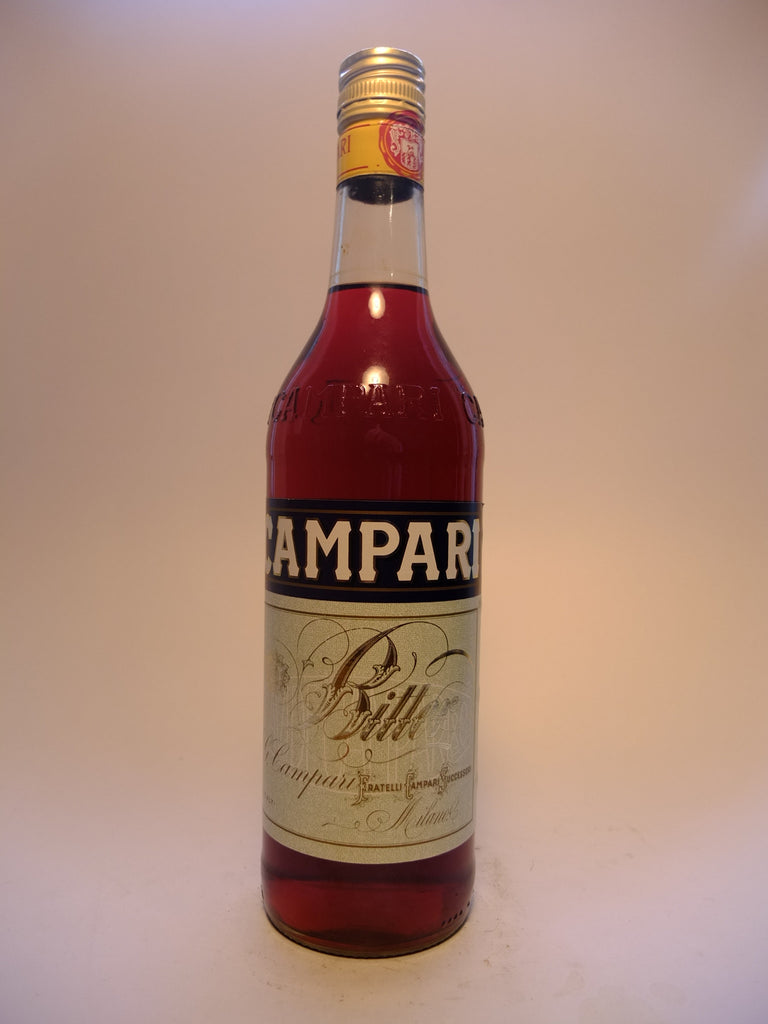 Campari Bitter Spirits – - (25%, Company Old 1980s 70cl)