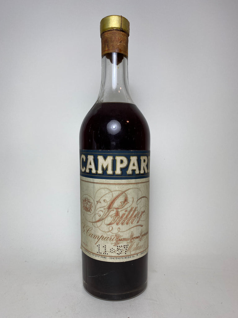 Campari Bitter - 1950s, (25%, 75cl)