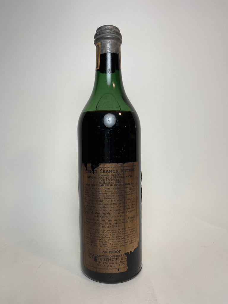 Fernet Branca - 1930s (40%, 45cl) – Old Spirits Company